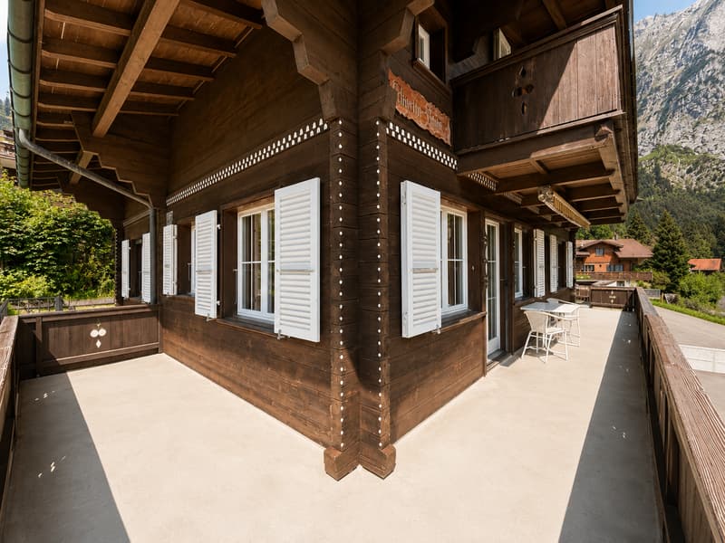 Chalet Schneewittchen – charmante 4-Zimmer-Wohnung mit Eigerblick (12)