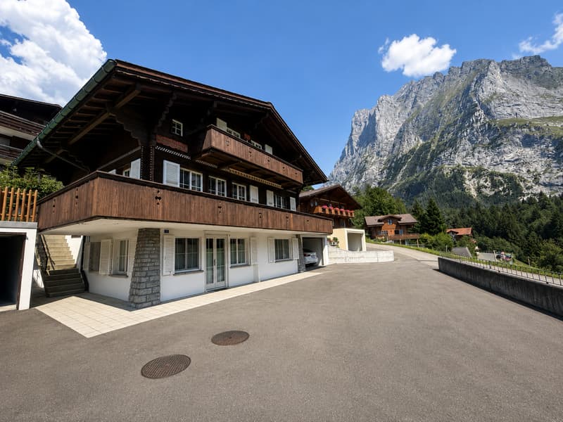 Chalet Schneewittchen – charmante 4-Zimmer-Wohnung mit Eigerblick (7)