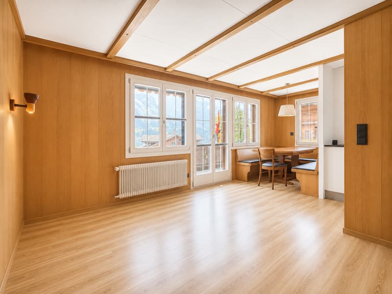 Chalet Schneewittchen – charmante 4-Zimmer-Wohnung mit Eigerblick (15)