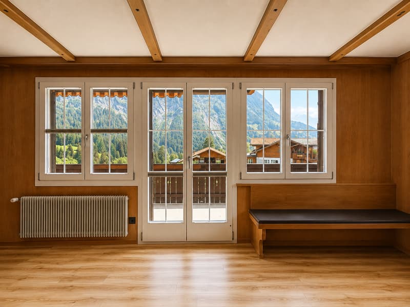 Chalet Schneewittchen – charmante 4-Zimmer-Wohnung mit Eigerblick (20)