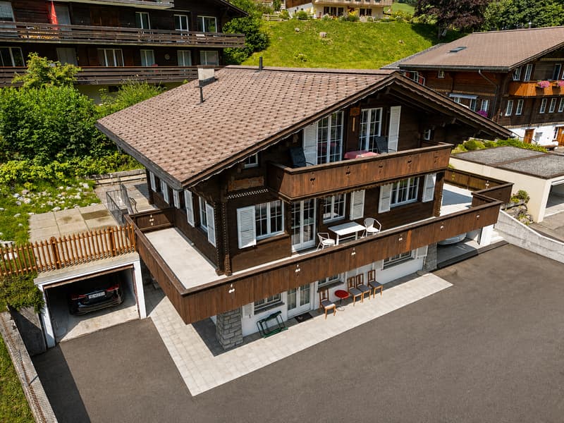 Chalet Schneewittchen – charmante 4-Zimmer-Wohnung mit Eigerblick (21)