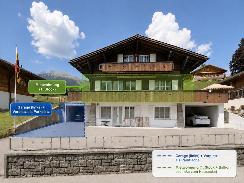 Chalet Schneewittchen – charmante 4-Zimmer-Wohnung mit Eigerblick (1)