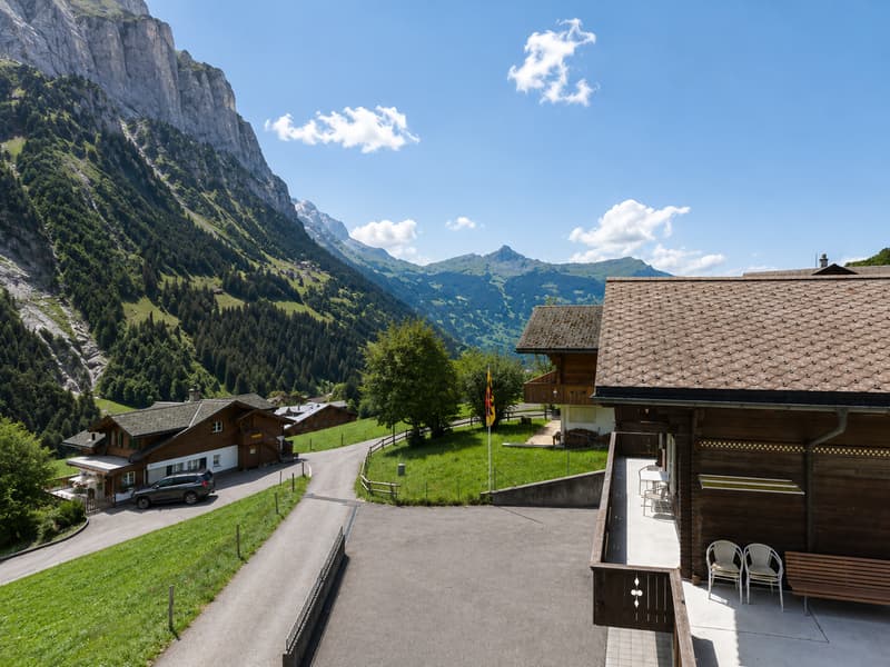 Chalet Schneewittchen – charmante 4-Zimmer-Wohnung mit Eigerblick (23)