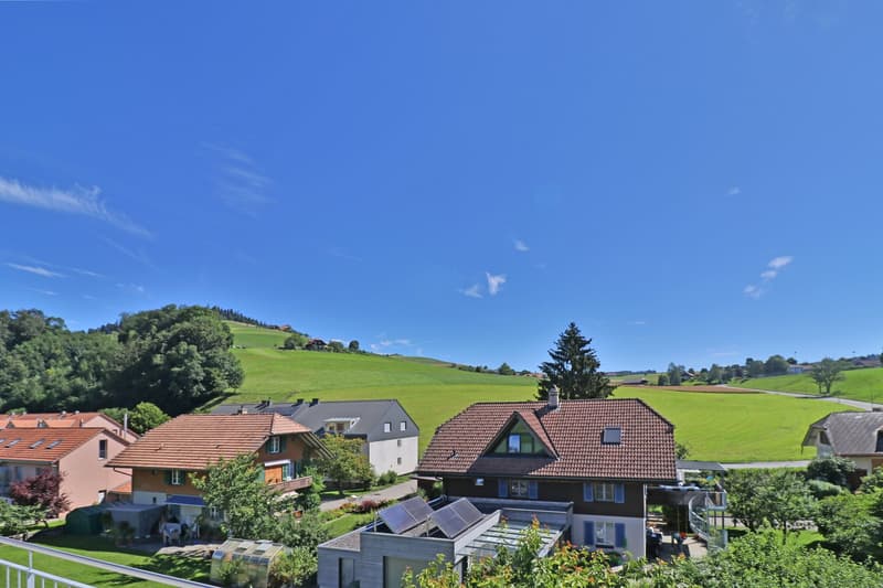 Moderne Attikawohnungen mit Panoramablick in Biglen (2)