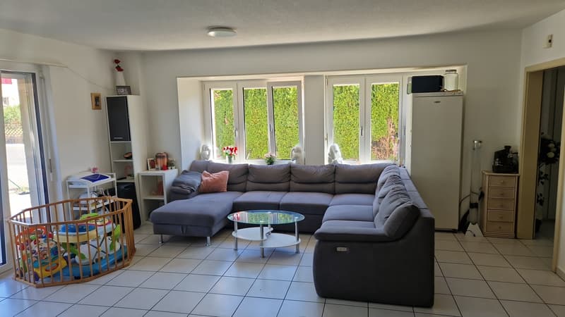 Spacieux logement de 4 1/2 pièces au rez avec terrasse privative (4)