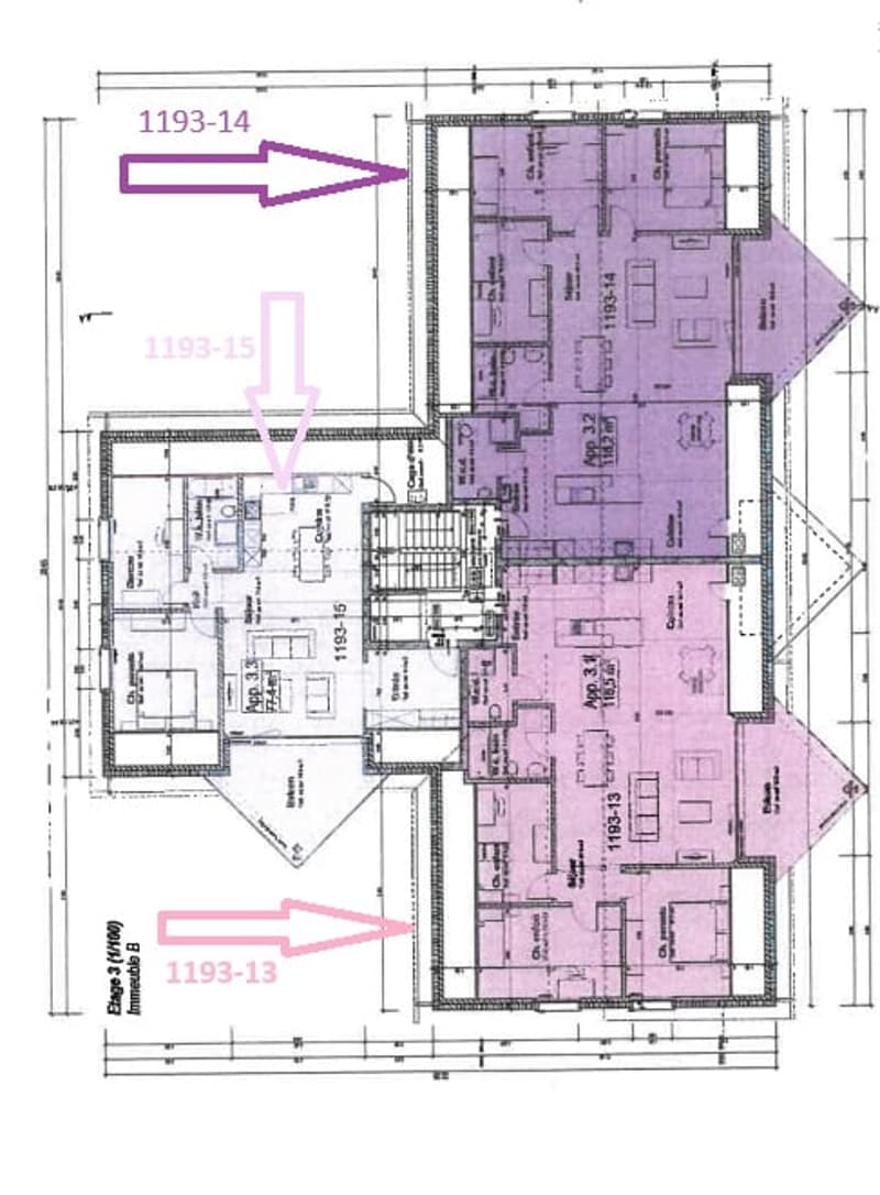 Deux appartements Minergie au dernier étage avec ascenseur, 2 places de parc dans garage souterrain (21)