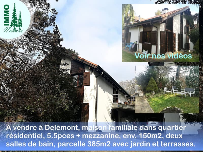 BAISSE DE PRIX Maison dans quartier rési..., Rue des Voignous 9, CHF 720000 | homegate.ch