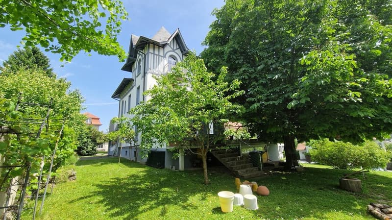 Magnifique maison individuelle ou plurifamiliale avec garage, places de parc, terrasses, jardin (4)