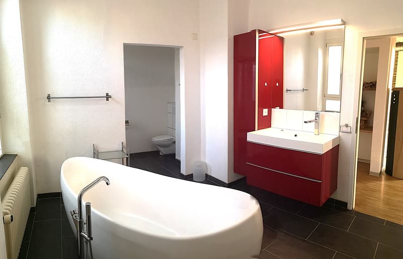 Magnifique maison individuelle ou plurifamiliale avec garage, places de parc, terrasses, jardin (23)