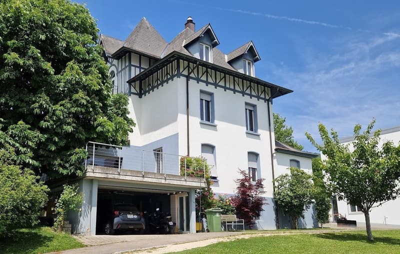 Magnifique maison individuelle ou plurifamiliale avec garage, places de parc, terrasses, jardin (2)