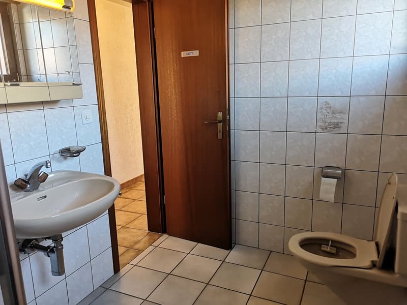 Grande maison 5.5pces, env. 120m2, terrain 802m2, avec garage, places de parc, terrasse, bûcher (21)