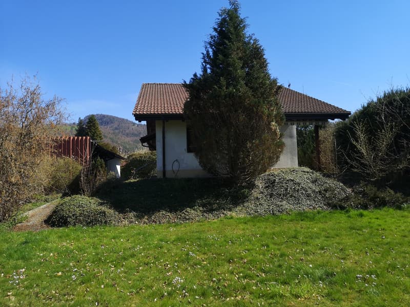 Grande maison 5.5pces, env. 120m2, terrain 802m2, avec garage, places de parc, terrasse, bûcher (6)