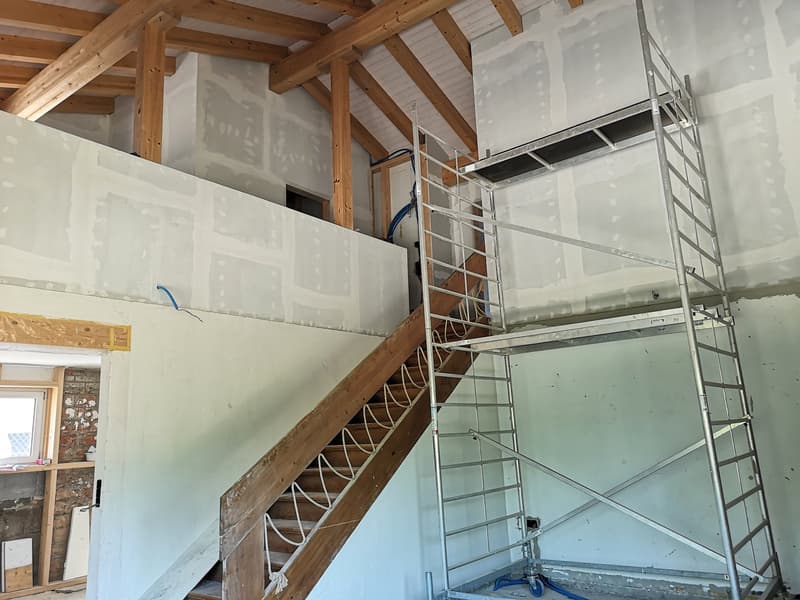 Maison de 4.5pces + mezzanine en périphérie de Saignelégier, sera vendue complètement rénovée (24)