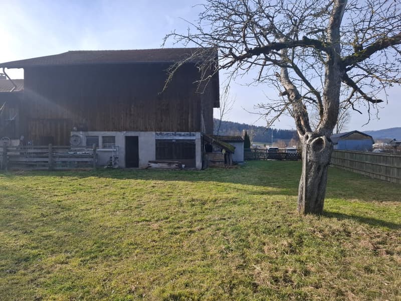 Grand terrain à bâtir avec ancienne grange, libre de suite (3)