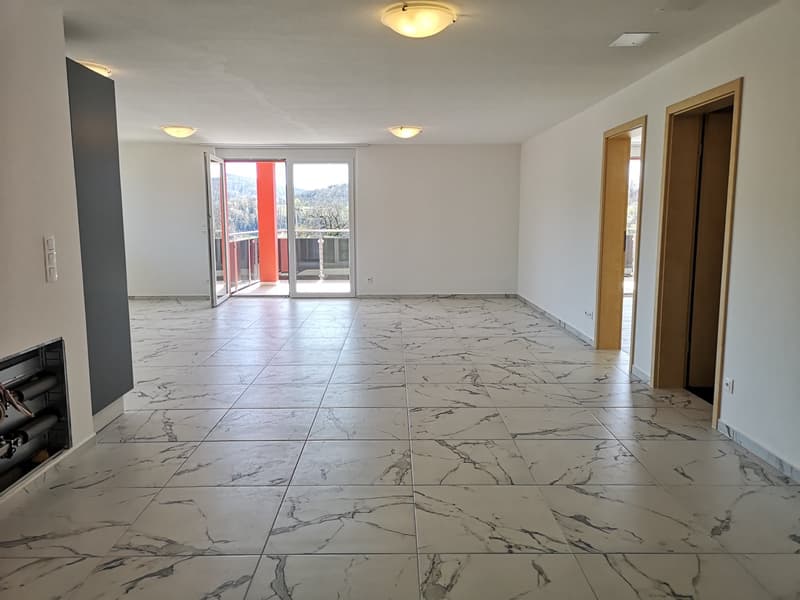 Appartement neuf au 1er étage avec terrasse couverte, avec vue. (8)