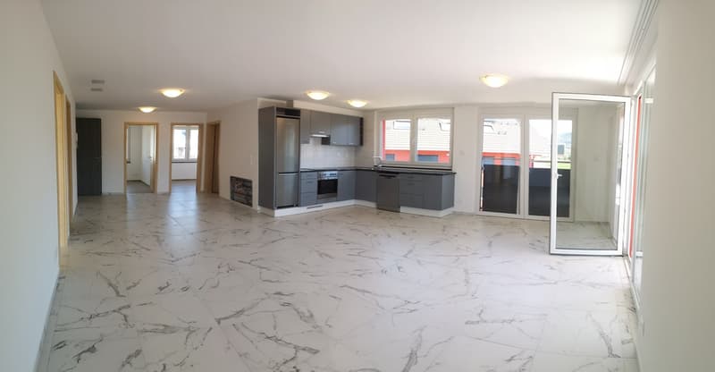 Appartement neuf au 1er étage avec terrasse couverte, avec vue. (3)