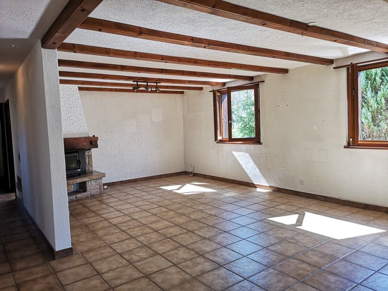 Baisse de prix : maison 5.5pces, env. 120m2, terrain 802m2, avec garage, places de parc, terrasse (22)