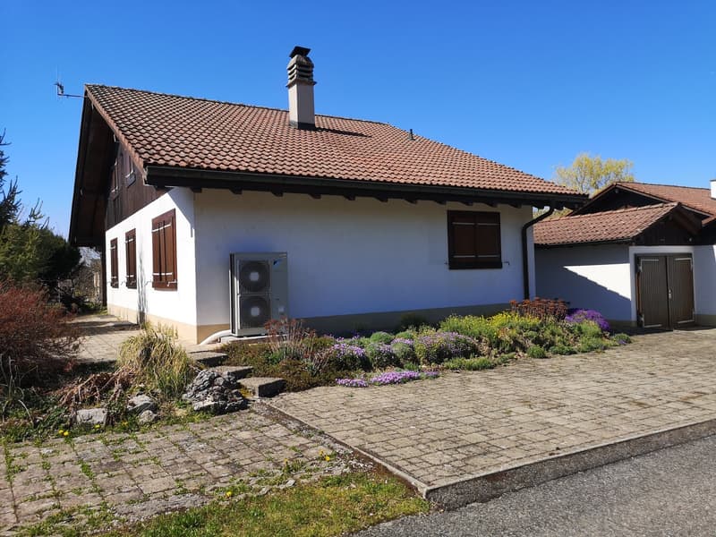 Baisse de prix : maison 5.5pces, env. 120m2, terrain 802m2, avec garage, places de parc, terrasse (4)