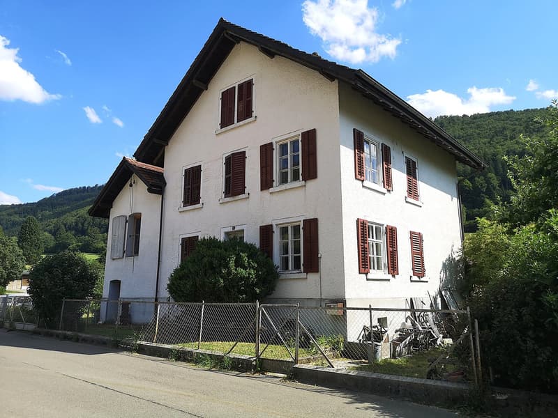 Maison multifonctionnelle avec 3 appartements, carnotzet et jardin (9)