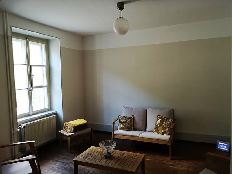 Maison multifonctionnelle avec 3 appartements, carnotzet et jardin (38)