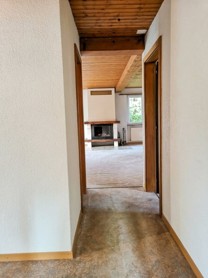 Jolie maison dans quartier résidentiel, avec garage + carport + place de parc, libre de suite. (20)