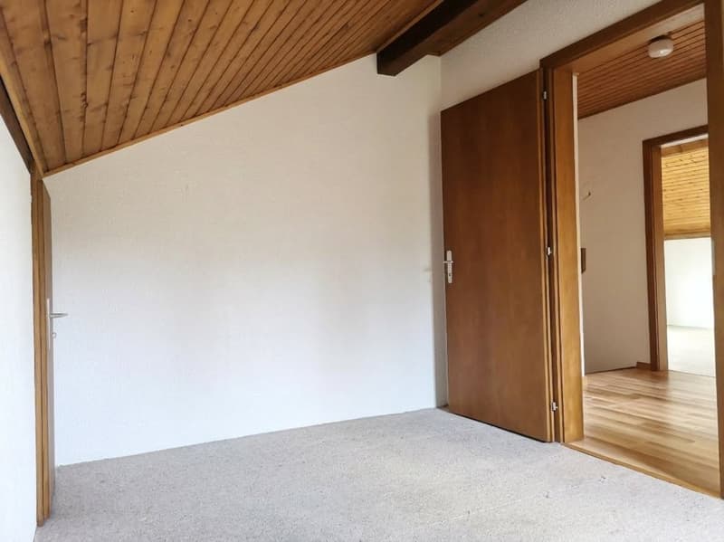 Jolie maison dans quartier résidentiel, avec garage + carport + place de parc, libre de suite. (28)