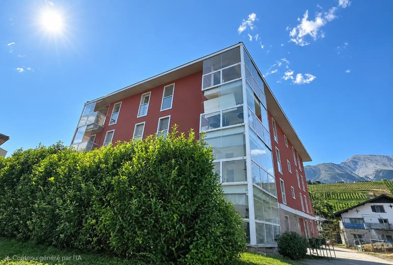 Spacieux appartement avec terrasse de 4.5 pièces à Grimisuat – Vue et calme assurés (3)