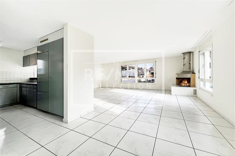 Habitation attractive avec 3 ½ pièces, balcon et terrasse (8)