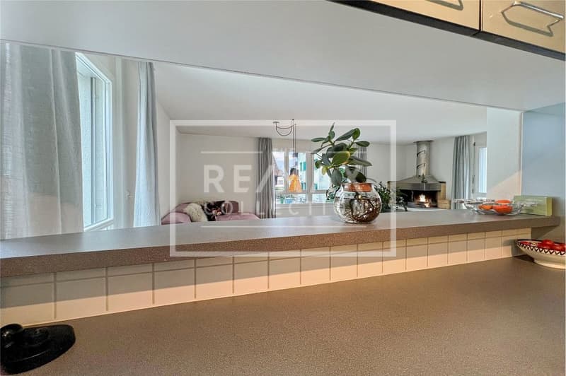 Habitation attractive avec 3 ½ pièces, balcon et terrasse (12)