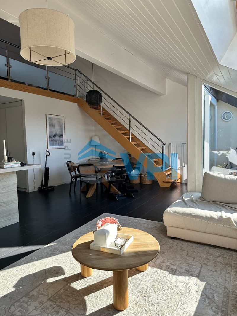 Gollion - Superbe duplex de 4.5 pièces avec mezzanine et vue alpes (2)