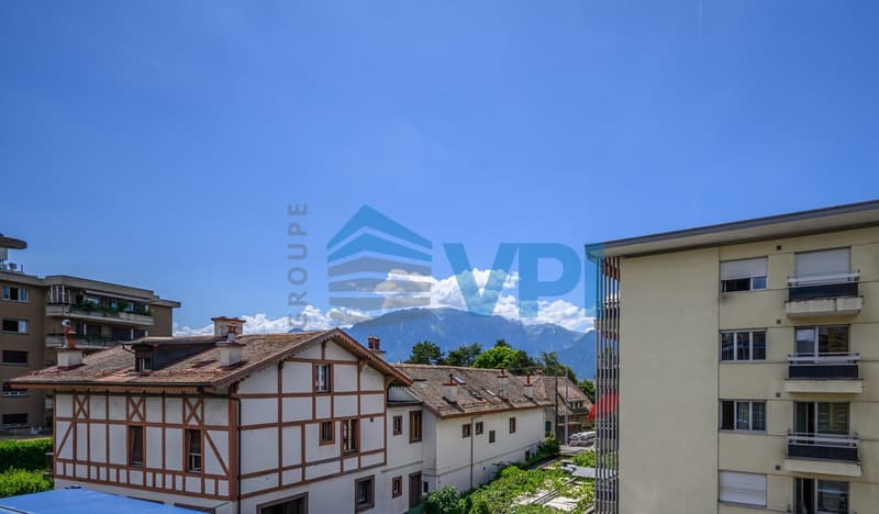 Vue depuis le balcon