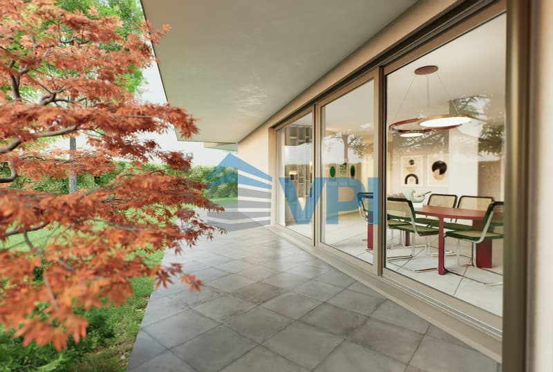 Terrasse / Jardin (image de synthèse)