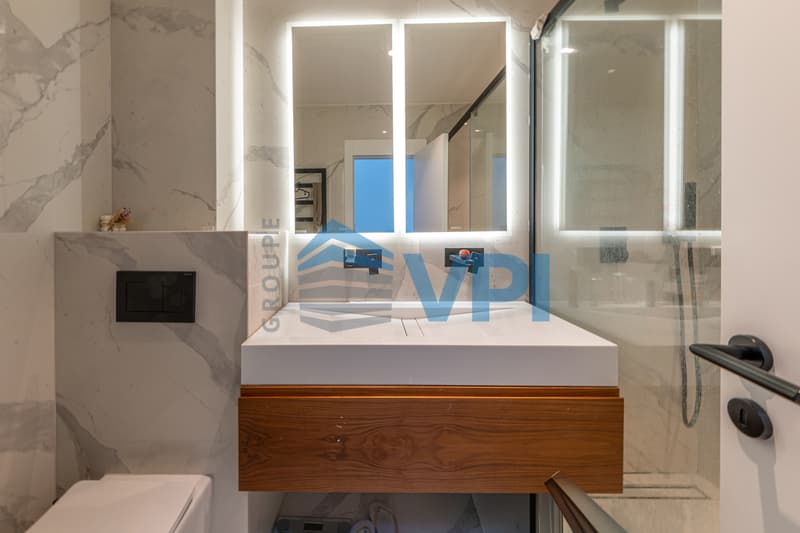 Duplex en attique magnifiquement rénové (11)