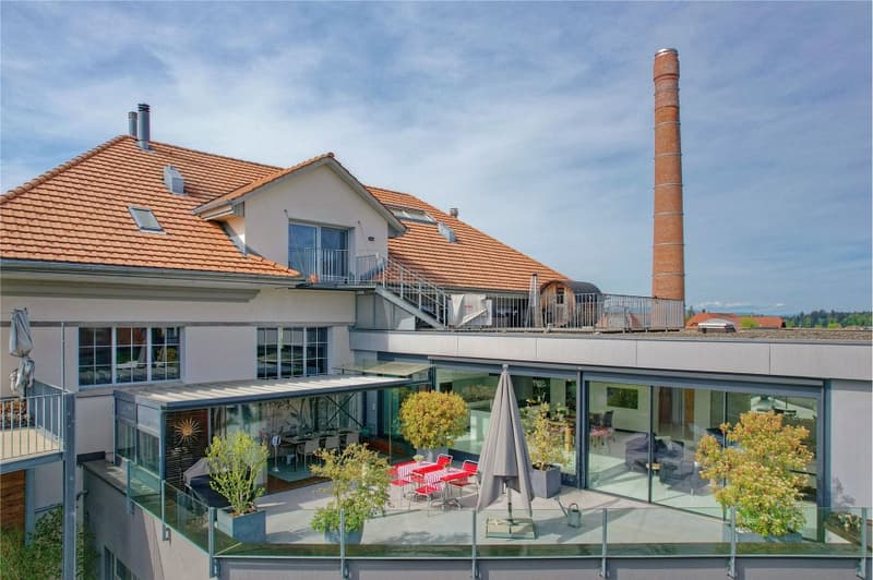 Exklusive, topmoderne 5½-Zimmer Attikawohnung mit grosser Terrasse (3)