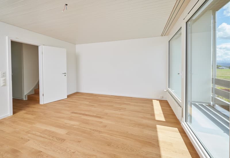 Zimmer 2 im Obergeschoss, mit Balkon