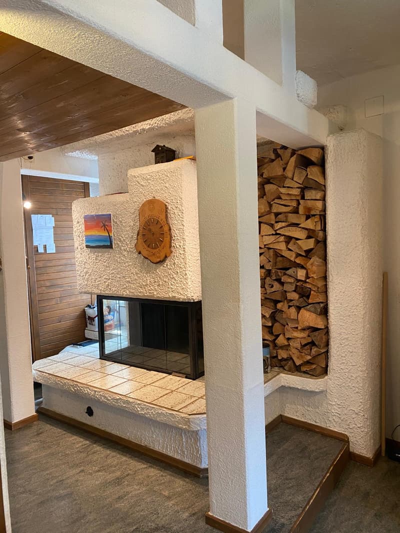 Mesocco, zona Andergia, vendesi casa con annesso rustico in un quartiere tranquillo e soleggiato. (9)