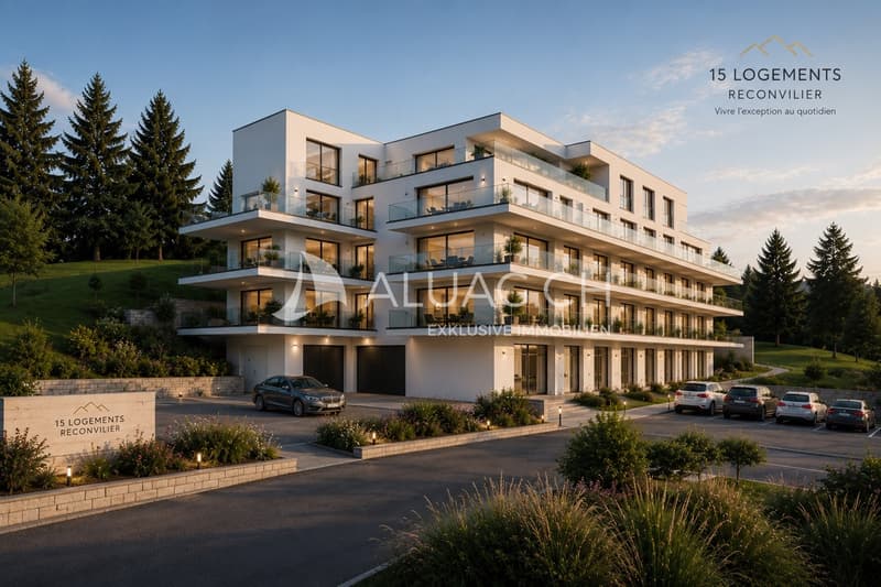 Moderne Wohnkultur in perfekter Harmonie mit der Natur