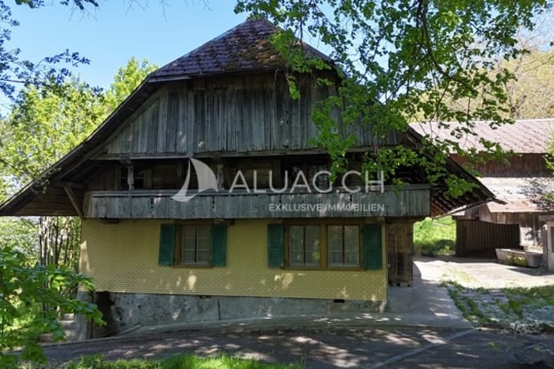 Das Bauernhaus verspricht Idylle, Ausbaupotenzial und urbane Möglichkeiten
