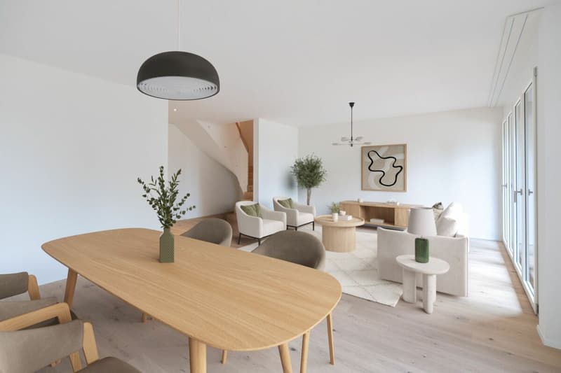 Neubau - exklusive 4.5-Zimmer-Maisonette mit 157 m² Wohnfläche in Zauggenried (1)