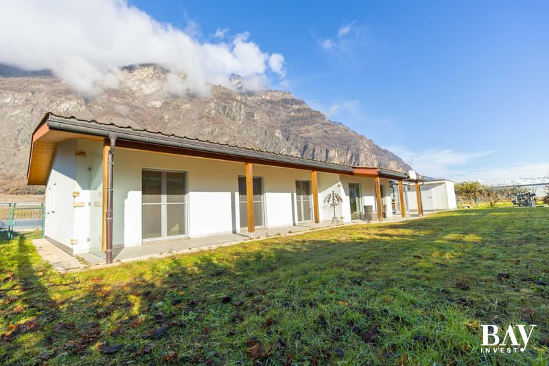 Villa familiale de 4,5 pièces avec vue imprenable à Fully (26)