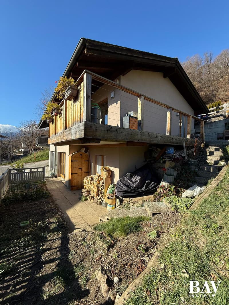 Charmante maison mitoyenne de 3,5 pièces avec vue panoramique sur les montagnes (39)