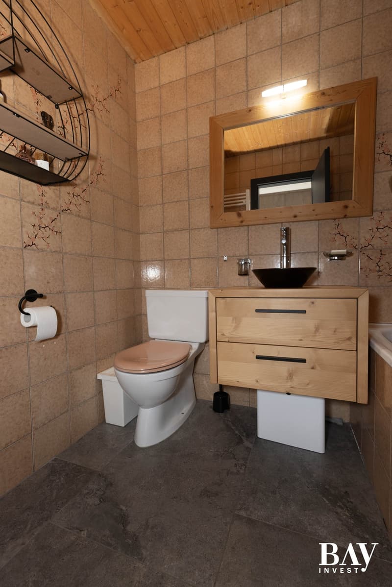 Charmante maison mitoyenne de 3,5 pièces avec vue panoramique sur les montagnes (24)
