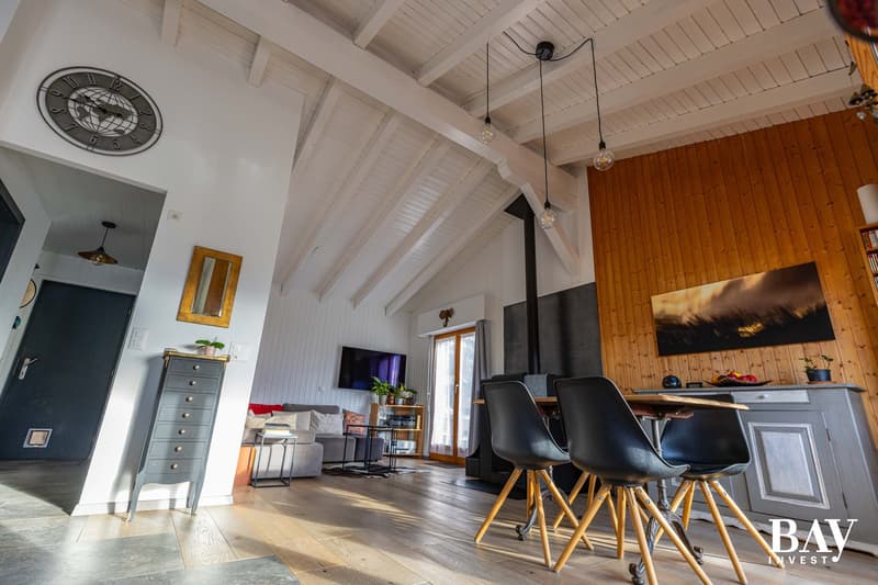 Charmante maison mitoyenne de 3,5 pièces avec vue panoramique sur les montagnes (3)