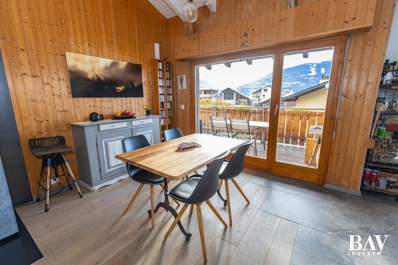 Charmante maison mitoyenne de 3,5 pièces avec vue panoramique sur les montagnes (5)