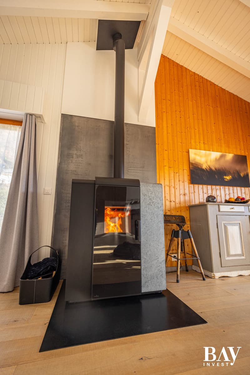 Charmante maison mitoyenne de 3,5 pièces avec vue panoramique sur les montagnes (13)