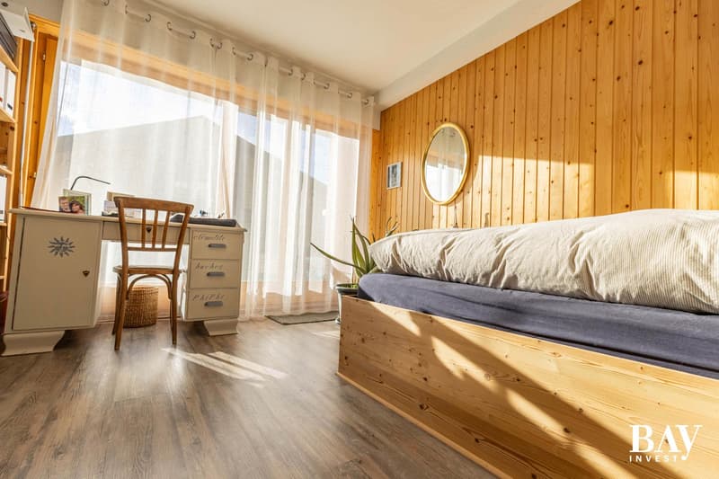 Charmante maison mitoyenne de 3,5 pièces avec vue panoramique sur les montagnes (27)