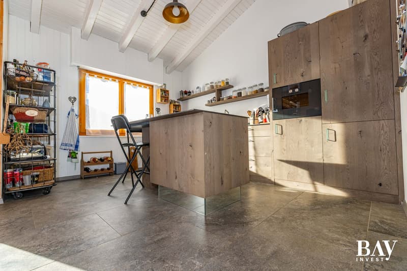 Charmante maison mitoyenne de 3,5 pièces avec vue panoramique sur les montagnes (18)