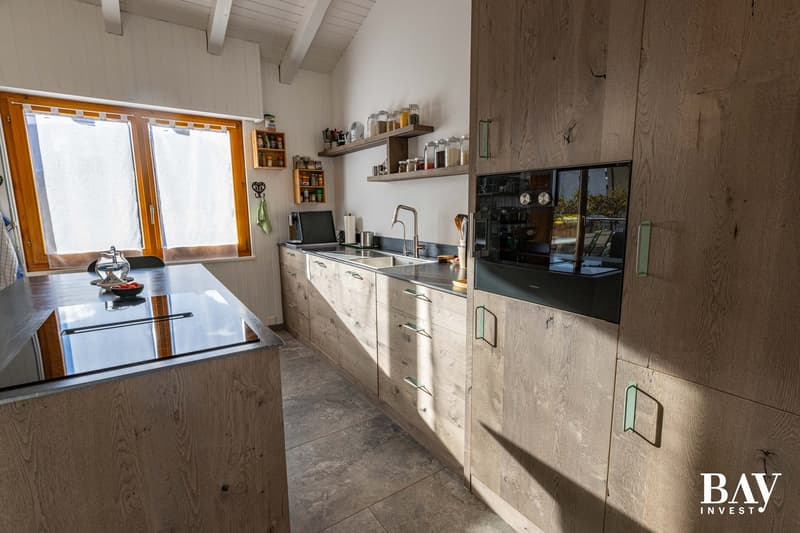 Charmante maison mitoyenne de 3,5 pièces avec vue panoramique sur les montagnes (19)