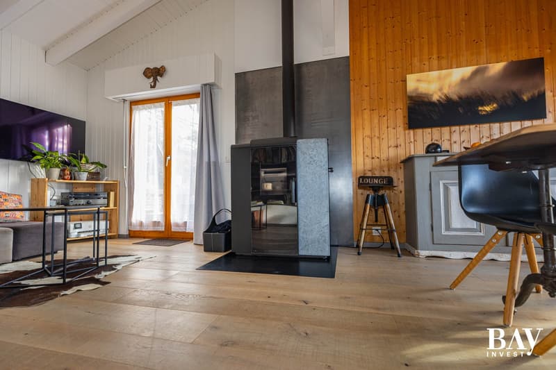 Charmante maison mitoyenne de 3,5 pièces avec vue panoramique sur les montagnes (4)