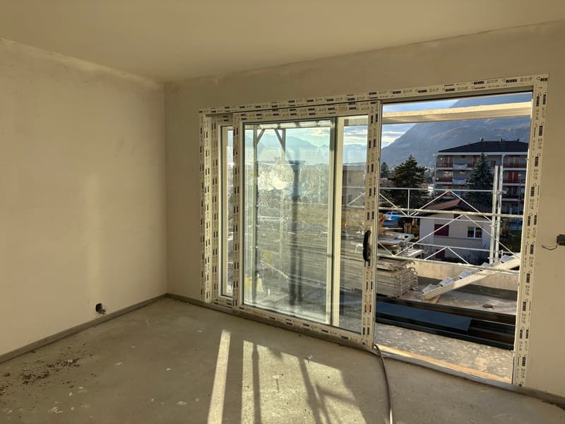 Attique dans immeuble de 5 appartements au coeur du village de Vétroz (12)